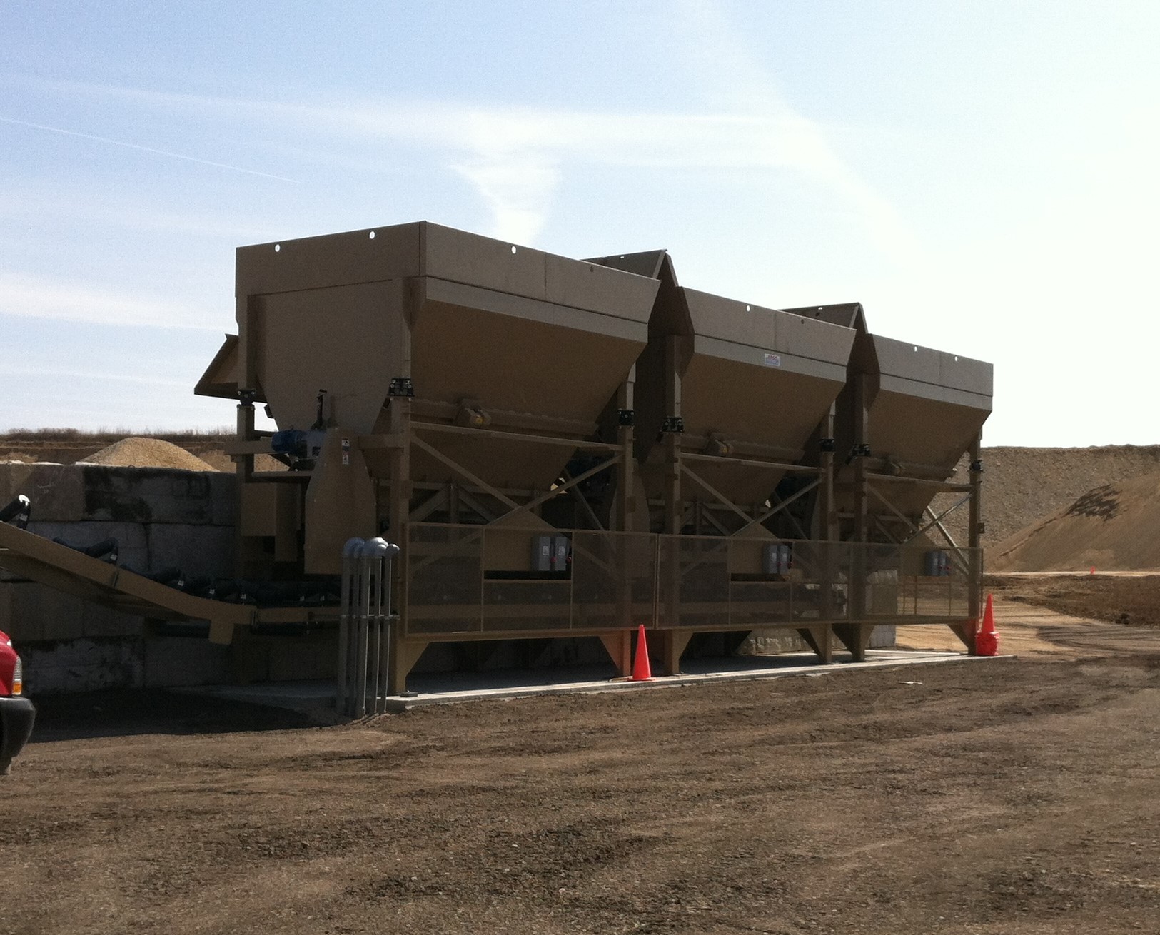 Rap asphalt bin Rap asphalt bin