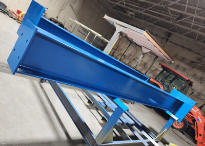 Structural steel fabrication