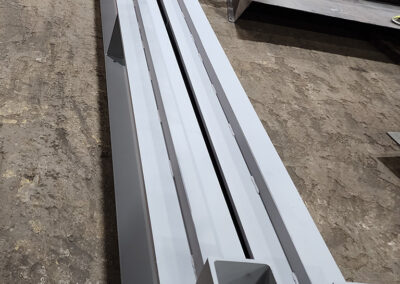 Structural steel fabrication