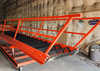 Structural steel fabrication